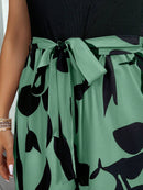 Macacão Casual Estampado com Cinto Kelly