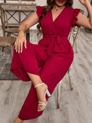 Macacão Largo com Cinto Emma