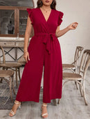 Macacão Largo com Cinto Emma