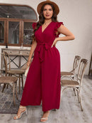 Macacão Largo com Cinto Emma