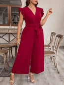 Macacão Largo com Cinto Emma