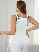 Blusa Top Com Gola Redonda Iza