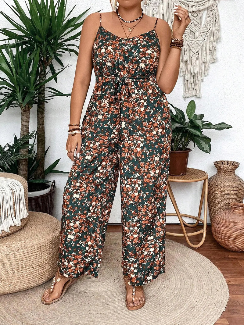 Macacão Flores Soltas Isabella