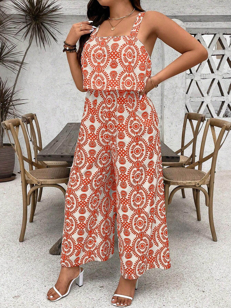 Macacão de pernas largas Élodie