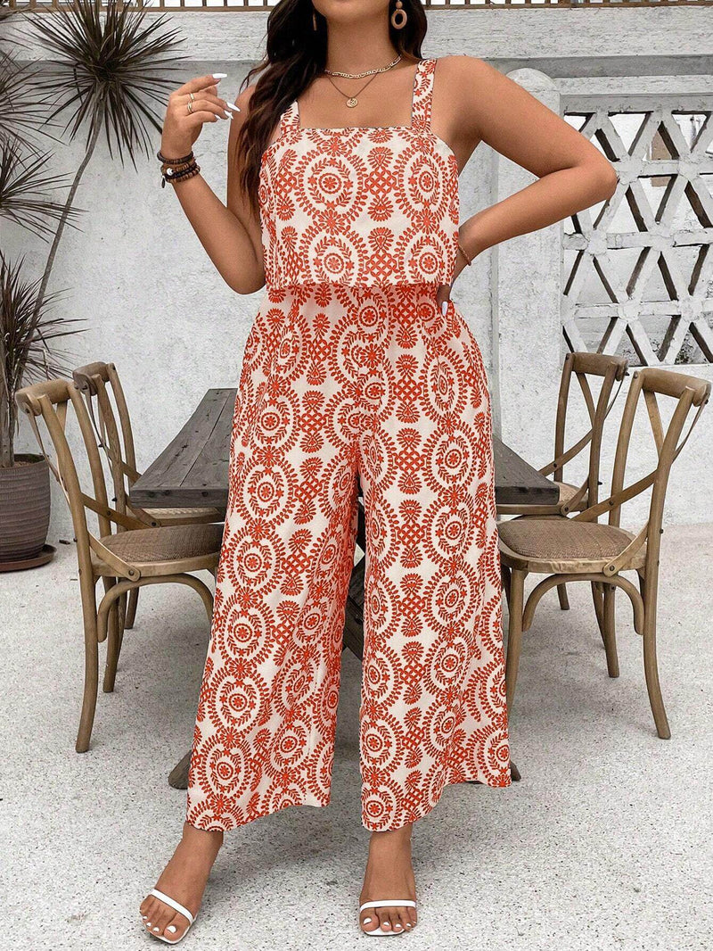 Macacão de pernas largas Élodie