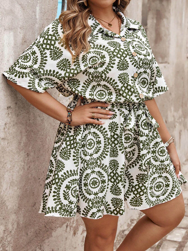 Macaquinho casual de Verão Camille