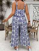 Macacão de pernas largas Élodie