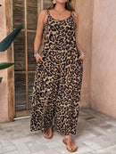 Macacão De Leopardo Com Cinto Solto Helo