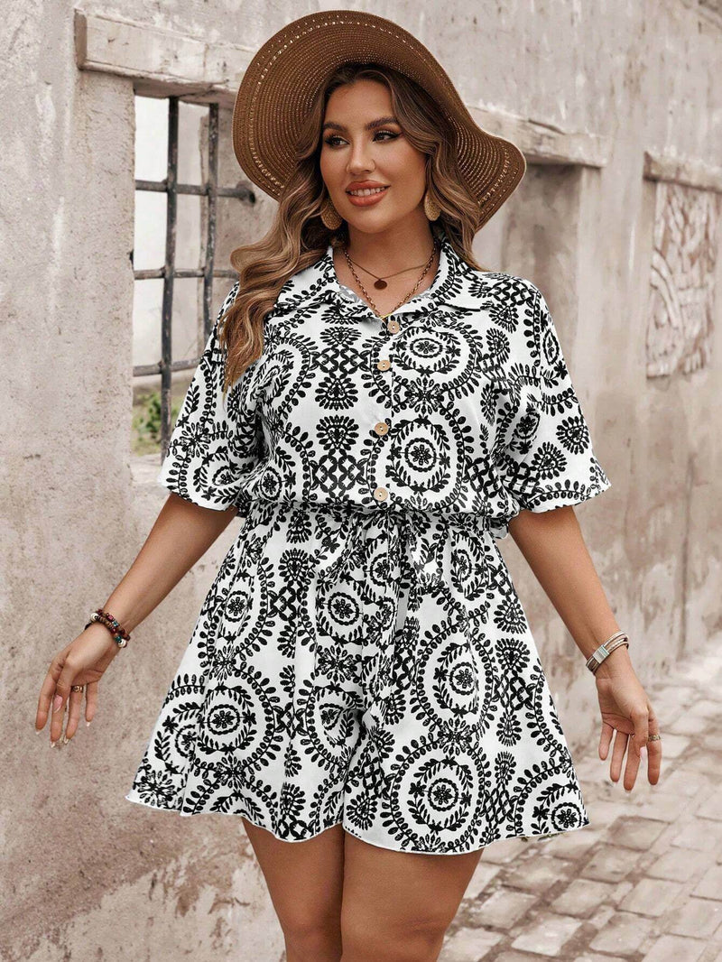 Macaquinho casual de Verão Camille