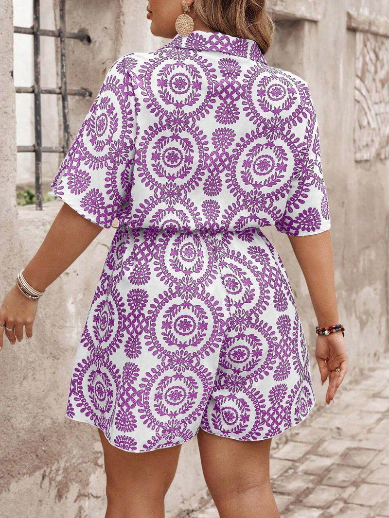 Macaquinho casual de Verão Camille