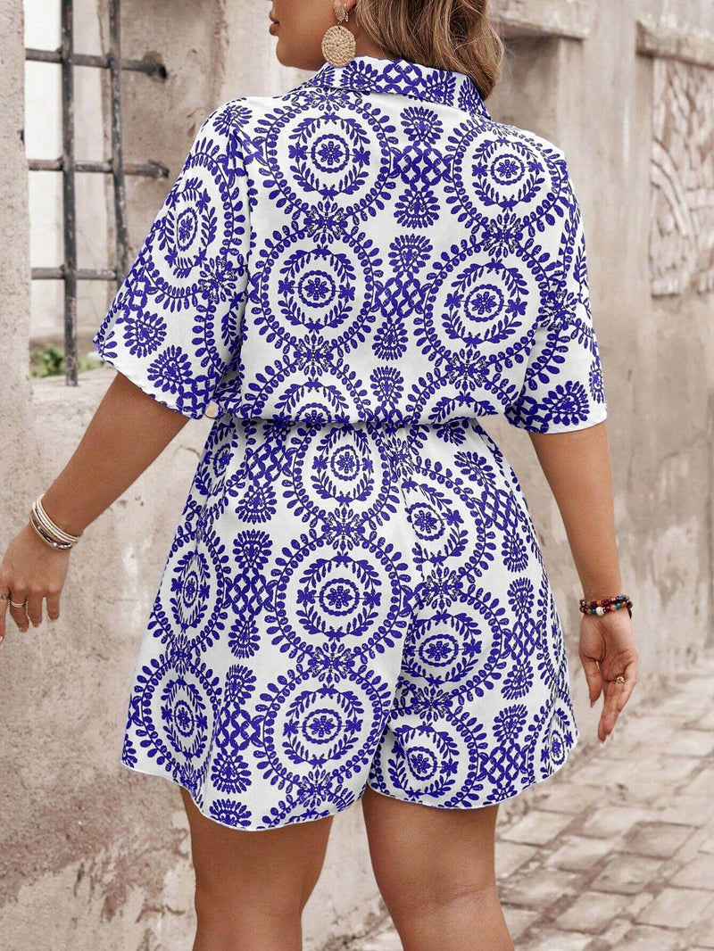 Macaquinho casual de Verão Camille