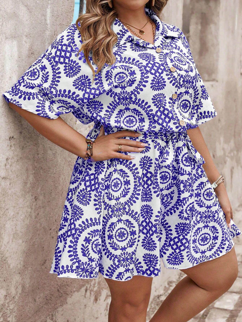 Macaquinho casual de Verão Camille