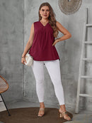 Blusa Feminina Solta Gola V Kalony