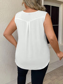 Blusa Feminina Solta Gola V Kalony