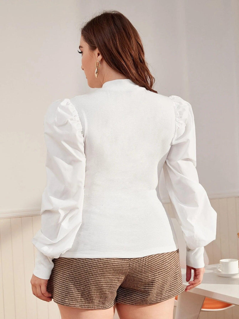 Blusa De Manga Longa Elegance Amanda