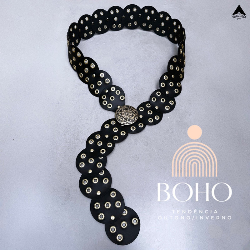 Cinto Plus Size Medalha Boho