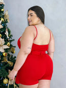 Conjunto Cátia Macaquinho Linho c Algodão