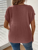 Blusa Feminina manga morcego Giovanna. Plus Size